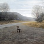Chair in Road