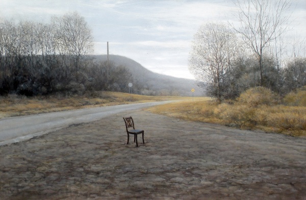 Chair in Road